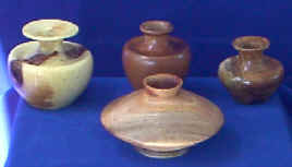 Hand turned wood